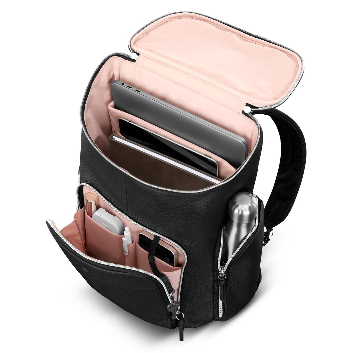 Mobile Solution 2 Leather Deluxe Backpack