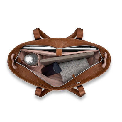 Mobile Solution 2 Leather Tote